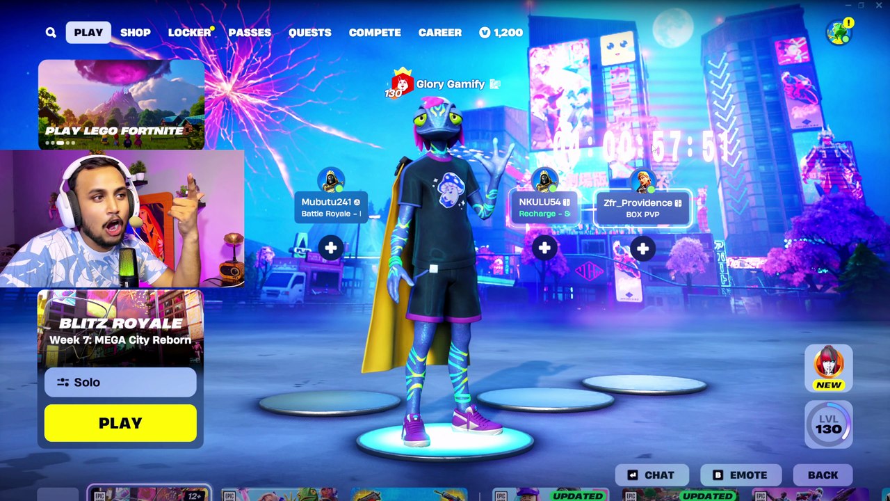 The NEW Blitz Royale Mega City Update is here in Fortnite