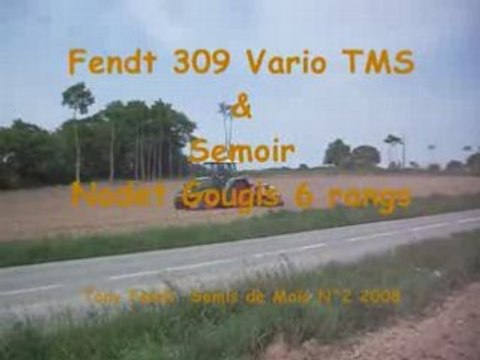 Semis et Préparation de Maïs 2008 N° 2 Tony fendt