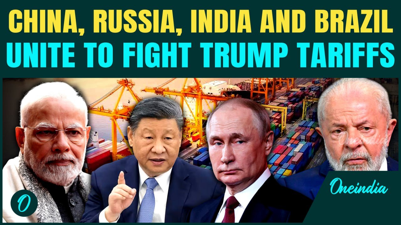 China Builds Anti-US Bloc To Fight Trump Tariffs, India & Brazil DEFY U.S Pressure On Global Trade