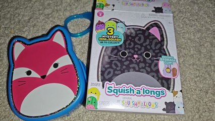 Squishmallows Squish-a-longs Series 2 Clips unboxing