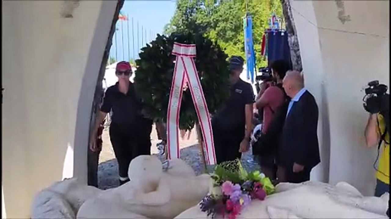 Eccidio di Sant'Anna di Stazzema, le immagini della commemorazione