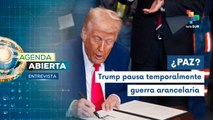 Entrevista | Trump extiende 90 días la tregua arancelaria con China