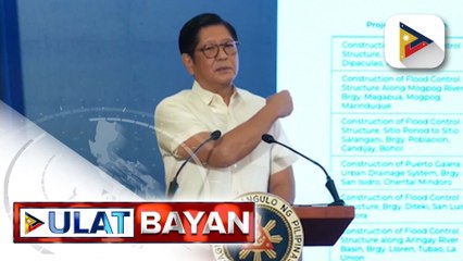 PBBM, pina-iinspeksyon ang lahat ng flood control projects sa bansa | ulat ni Cleizl Pardilla