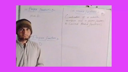 Fraction and it's types in Hindi Urdu