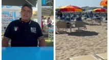 Viaggio nella spiaggia di Rimini con il «Bagnino d'Italia», il video: «Qui si spendono solo 7 euro per il lettino»