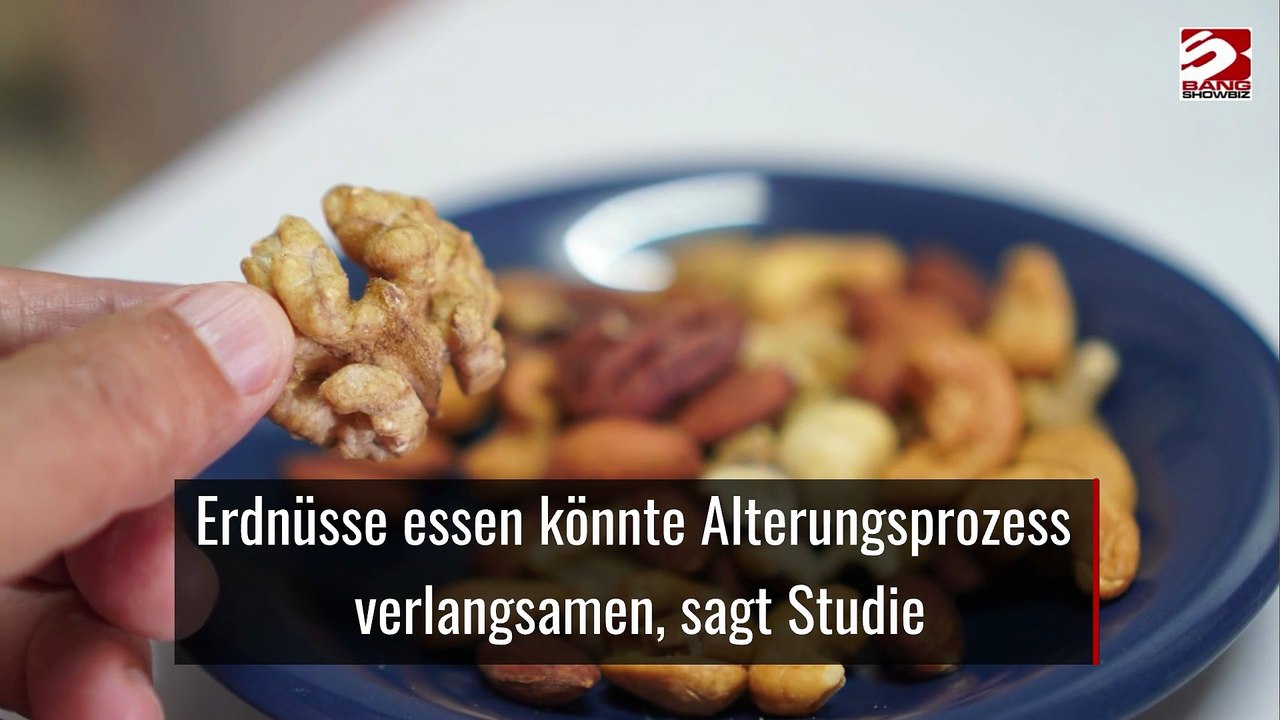 Erdnüsse essen könnte Alterungsprozess verlangsamen, sagt Studie