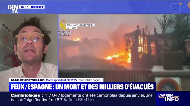 Incendies en Espagne: de nombreux feux encore hors de contrôle dans le pays