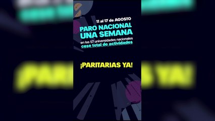 Las universidades comenzaron el plan de lucha contra el ajuste libertario
