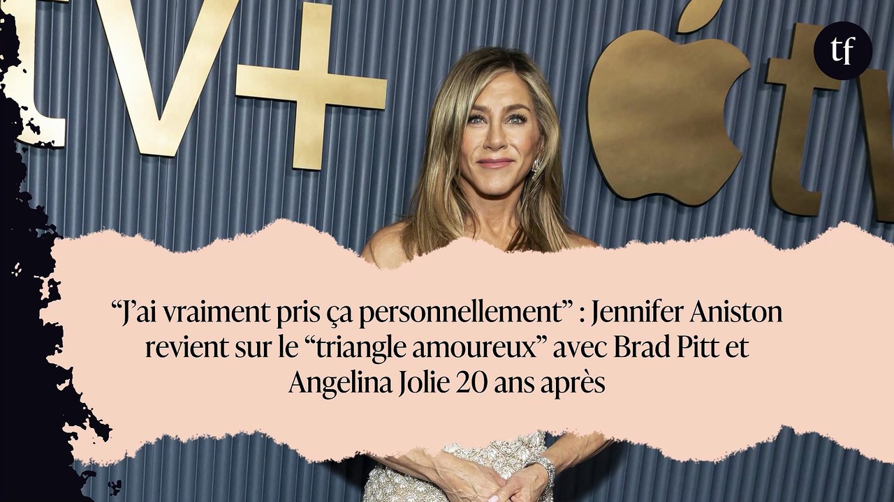 “J’ai vraiment pris ça personnellement” : Jennifer Aniston revient sur le “triangle amoureux” avec Brad Pitt et Angelina Jolie 20 ans après