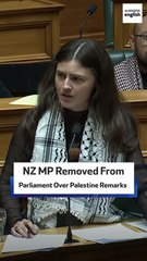 NZ MP Removed From Parliament Over Palestine Remarks
