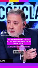 Fabián Doman abandonó su programa tras un tenso cruce con Andrés "Duka" Ducatenzeiler