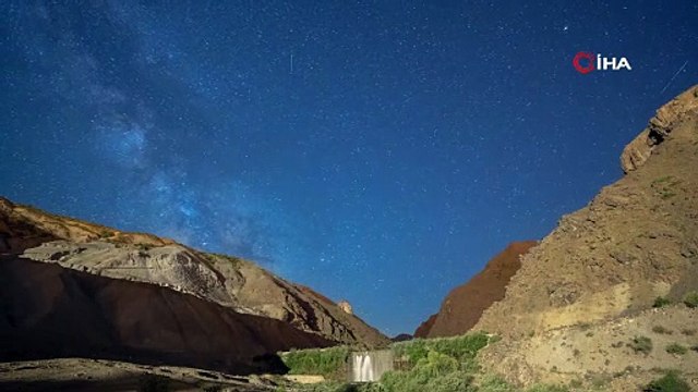 Gökyüzünde muhteşem gece! Perseid meteor yağmuru böyle görüntülendi