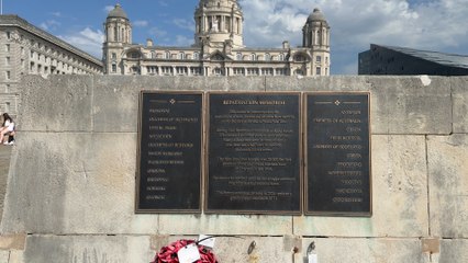 Cunard’s Queen Anne returns to Liverpool for VJ80 Day ceremony
