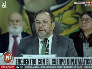 Canciller Yván Gil: Somos el país de América Latina con la mayor estabilidad política y social