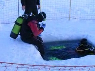 Plongée sous glace Chamrousse