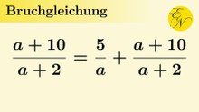 Bruchgleichung lösen