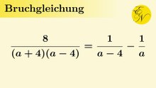 Bruchgleichung mit Variablen im Nenner