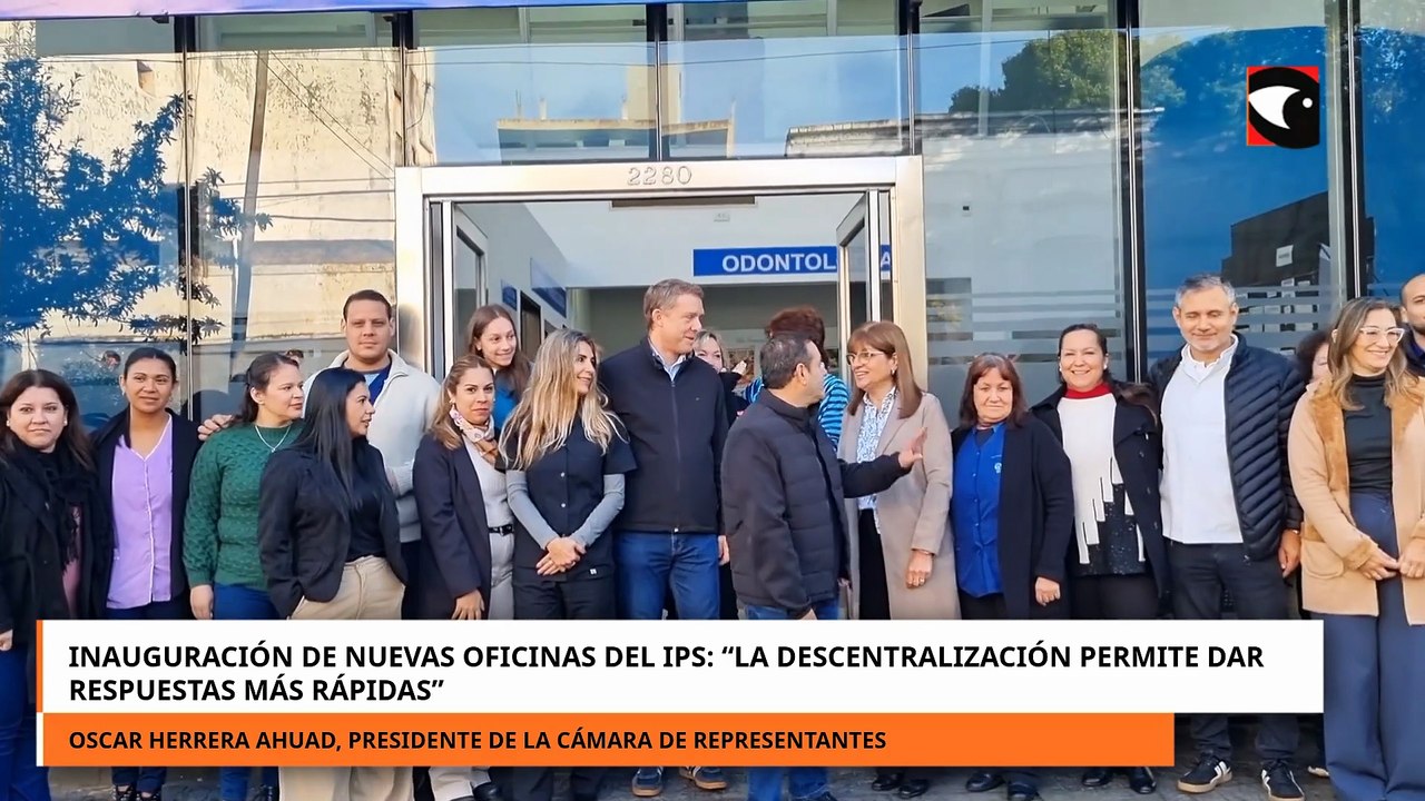 Inauguración de nuevas oficinas del IPS “la descentralización permite dar respuestas más rápidas”