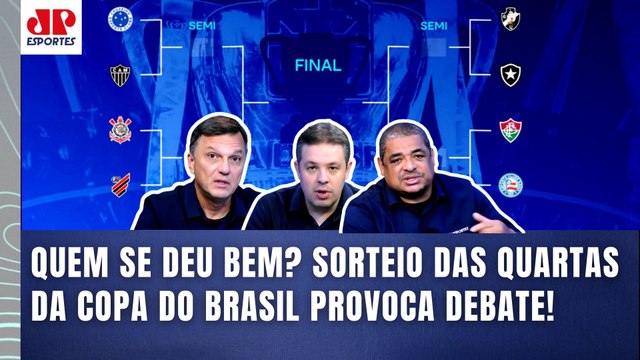 Cara, esse SORTEIO da Copa do Brasil FOI ÓTIMO para... Mauro Cezar É DIRETO! | JOGOS DAS QUARTAS