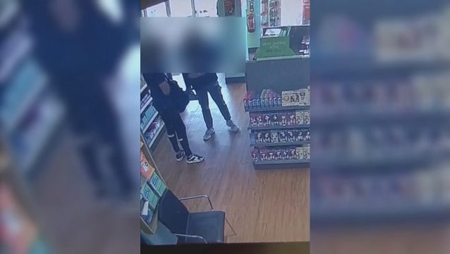 Shoplifters brazenly walk out of pharmacies with medical supplies in shocking CCTV