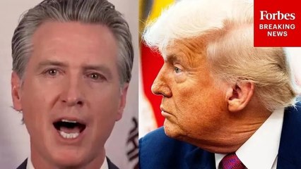 Trump Lets Loose On 'Newscum', Says CA Governor Has 'Got A Good Line Of Bulls--- But That's About It'