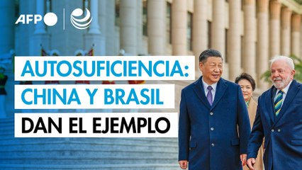 Xi dice a Lula que China y Brasil pueden dar ejemplo de "autosuficiencia" en el Sur Global
