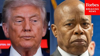 Eric Adams Reacts To Trump Saying He Was 'Going To Look At New York City' After DC Takeover