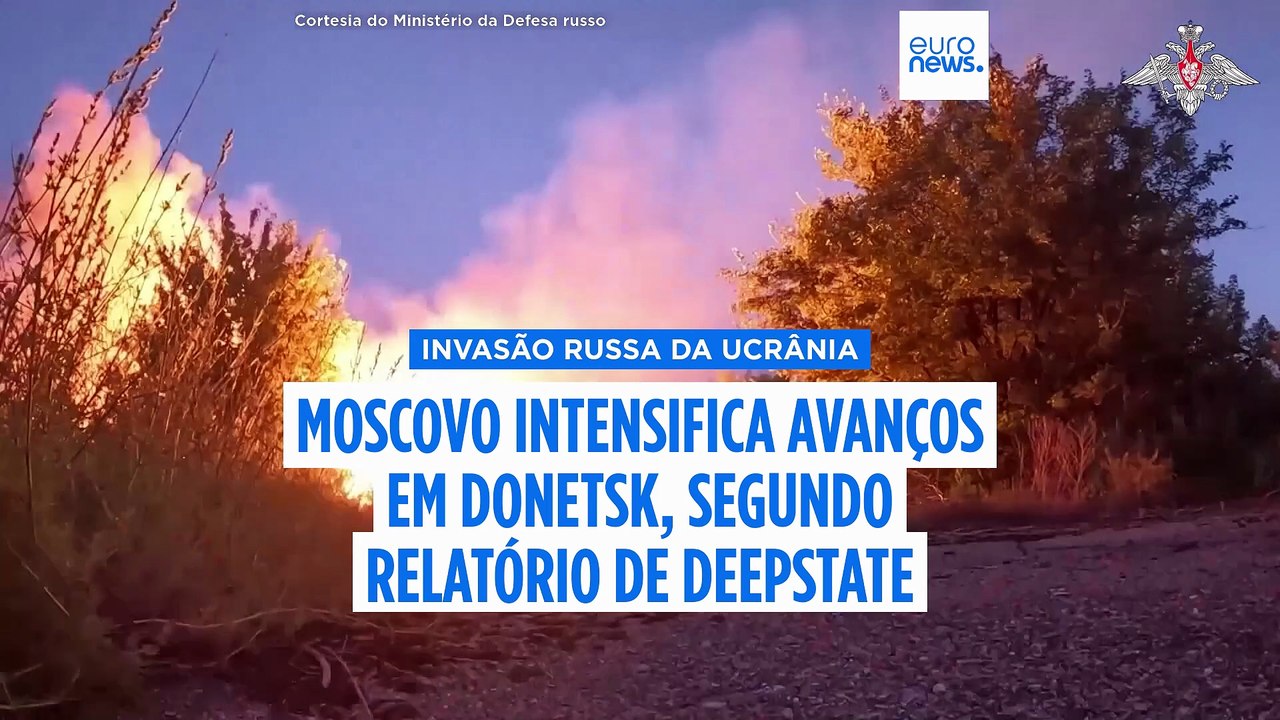 Forças russas violam defesas ucranianas na região oriental de Donetsk