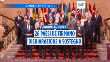 26 Paesi dell'Ue rilasciano dichiarazione a sostegno di Kiev in vista dei colloqui in Alaska, senza l'Ungheria