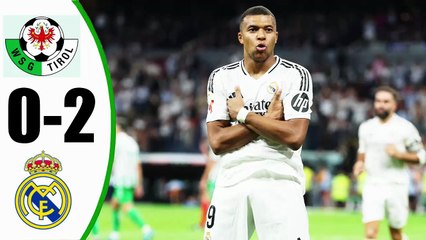Real Madrid vence o WSG Tirol 2x0 – Gols e Lances Incríveis