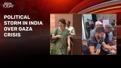 Priyanka Gandhi slams Centre’s ‘silence’ on Israel’s actions in Palestine