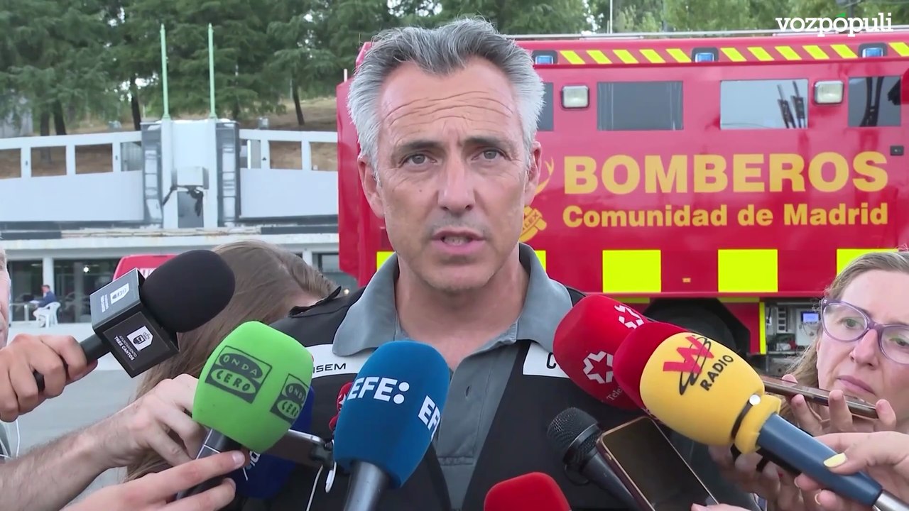 Novillo asegura que el incendio de Tres Cantos (Madrid) está "perimetrado"