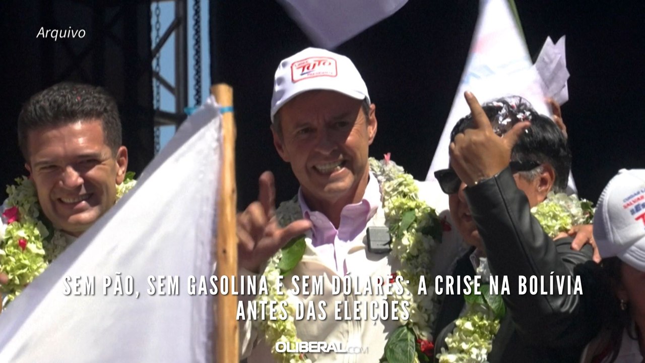 Sem pão, sem gasolina e sem dólares a crise na Bolívia antes das eleições