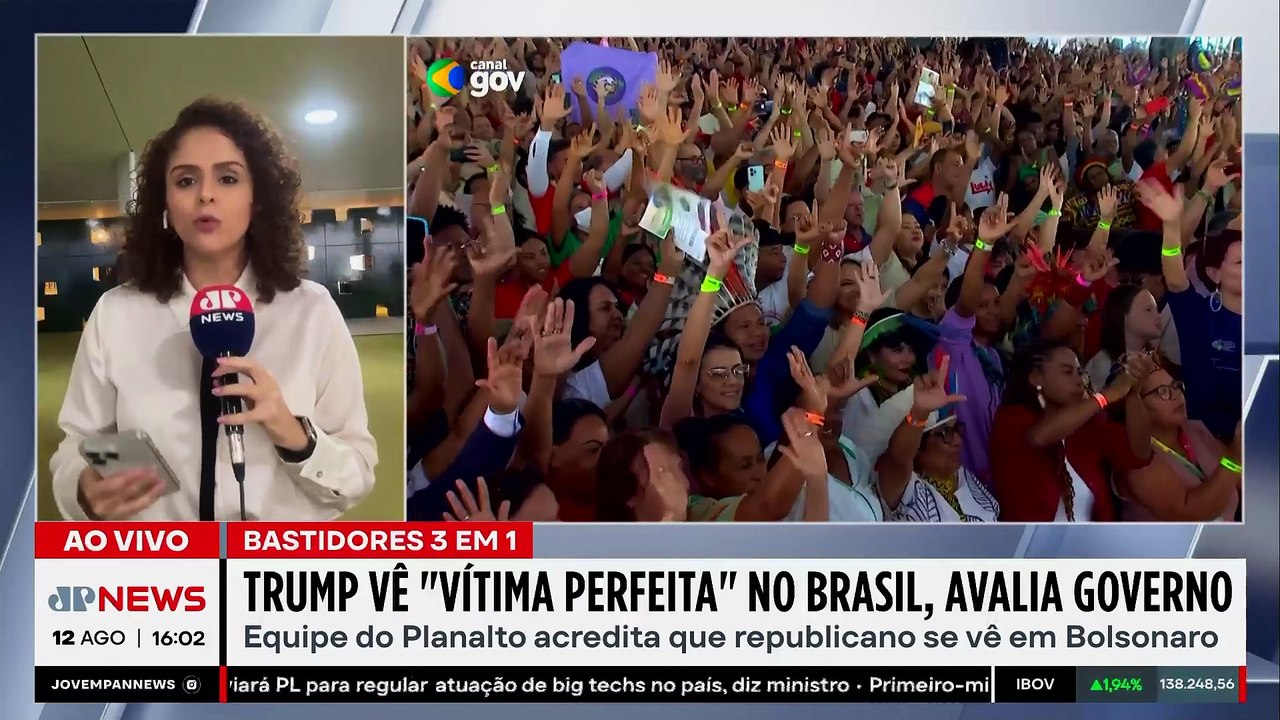 ESTRATÉGIA? Trump vê “vítima perfeita” no Brasil, avalia governo