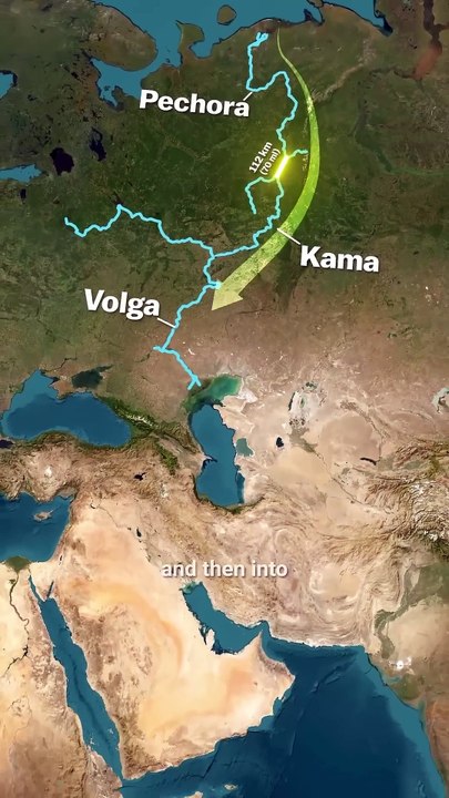 250 Nuclear Bombs  USSR’s Canal Plan Gone Wrong 💥 Nuclear Lake ☢️