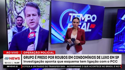 Polícia derruba quadrilha que roubava condomínios de luxo em SP | TEMPO REAL