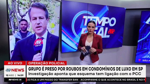 Polícia derruba quadrilha que roubava condomínios de luxo em SP | TEMPO REAL