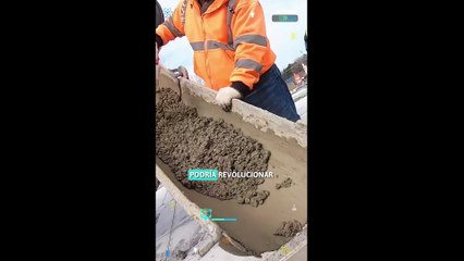 Imaginaste un concreto que repara sus propias grietas sin ayuda humana