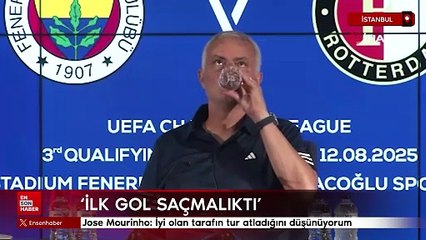 Jose Mourinho: İyi olan tarafın tur atladığını düşünüyorum