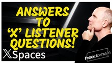 Answers to 'X' Listener Questions 1