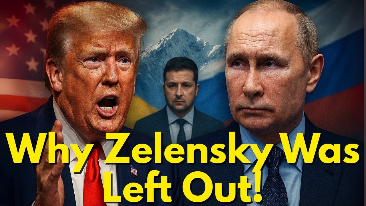 Trump-Putin Alaska Meeting: Zelensky Not Invited