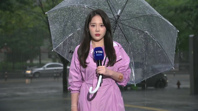 [출근길 YTN 날씨 8/13] 출근길 중부 '국지성 호우'...내일까지 최고 200mm↑ / YTN