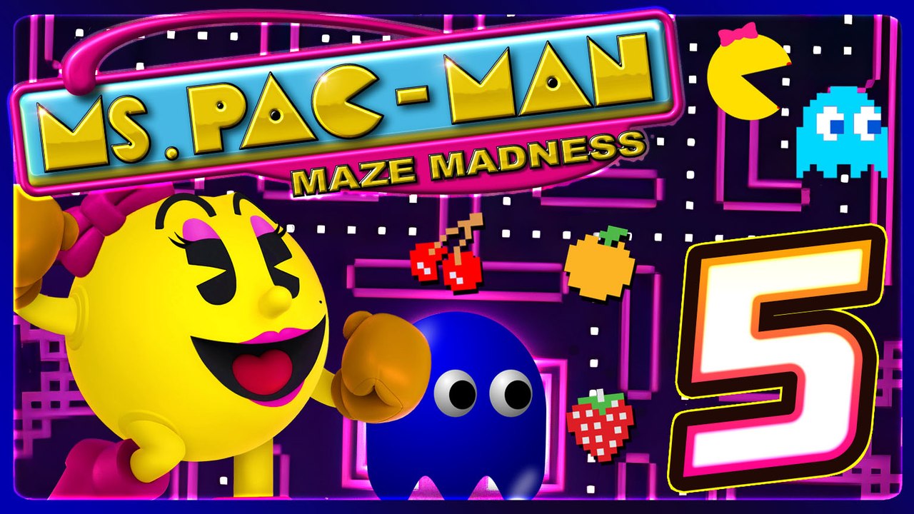 Ms Pac-Man Maze Madness Walkthrough Part 5 (Dreamcast, N64, PS1) Ending
