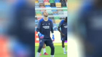 PSG -  Zabarnyi et Chevalier se préparent pour leurs débuts