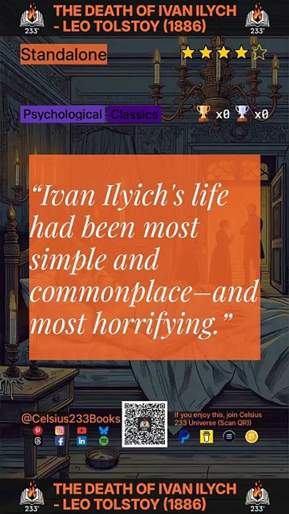 The Death of Ivan Ilych - Leo Tolstoy (1886) Quotes