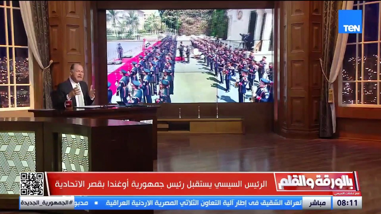 السيسي يستقبل نظيره الأوغندي.. ومصر تستلم الغاز عبر الأردن وماذا يجري في ليبيا؟| بالورقة والقلم
