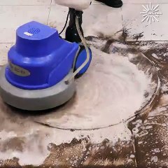 Satisfying ASMR dirty rug cleaning! 💧