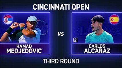 Alcaraz cruises into Cincinnati last-16