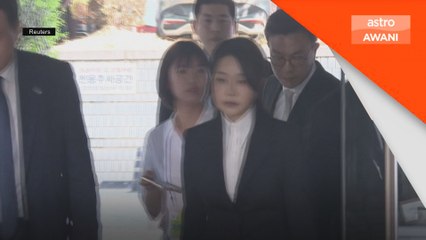 Bekas wanita pertama Korea Selatan ditahan