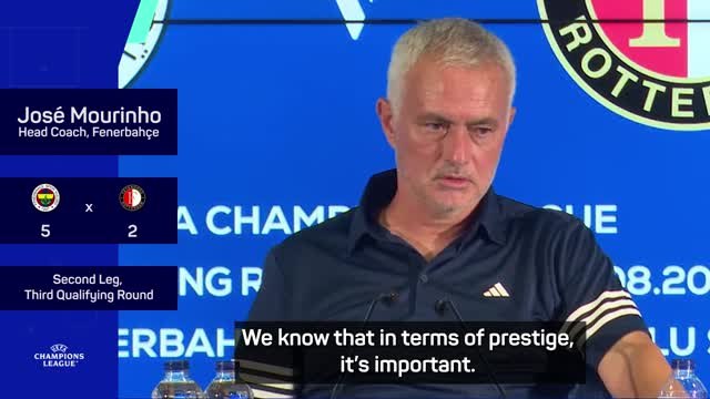 Benfica 'is not happy' - Mourinho sends warning after Feyenoord win